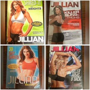 Jillian Michael's dvds bundle